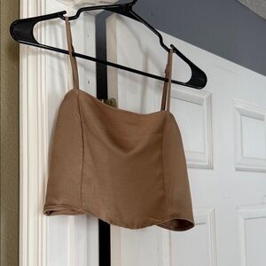 Sans Souci Tan Camisole Top